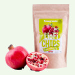 Chipsy liofilizowane o smaku granatu